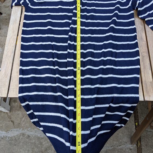 Old Navy Women Sweater Wrap Coat Stripped - Picture 12 of 16